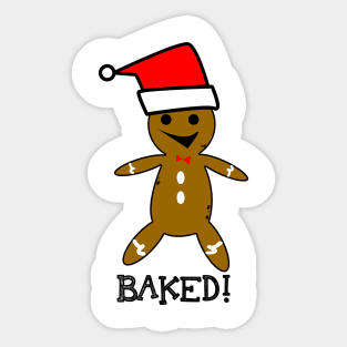 Baked Gingerbread Sticker